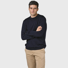 Load image into Gallery viewer, Klitmoller - Basic Merino Knit Dark Navy
